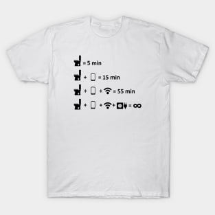 Funny Phone Addiction T-Shirt